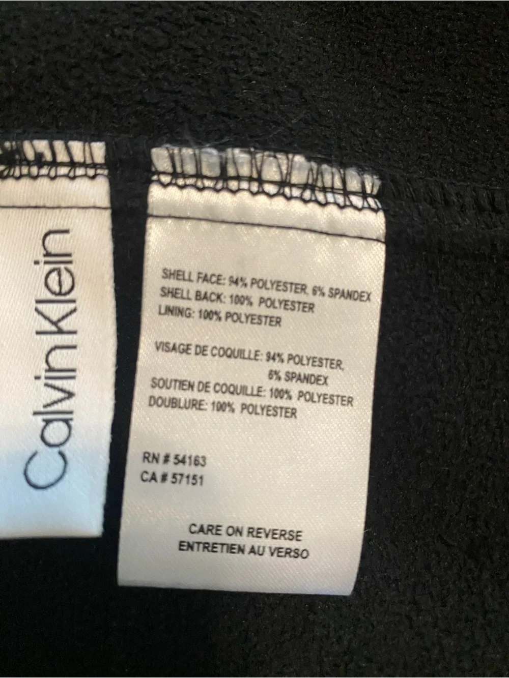Calvin Klein Navy Utility Softshell Jacket - Picture 10 of 13